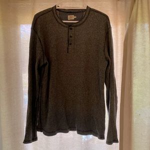 Mens Faherty XL L/S Henley